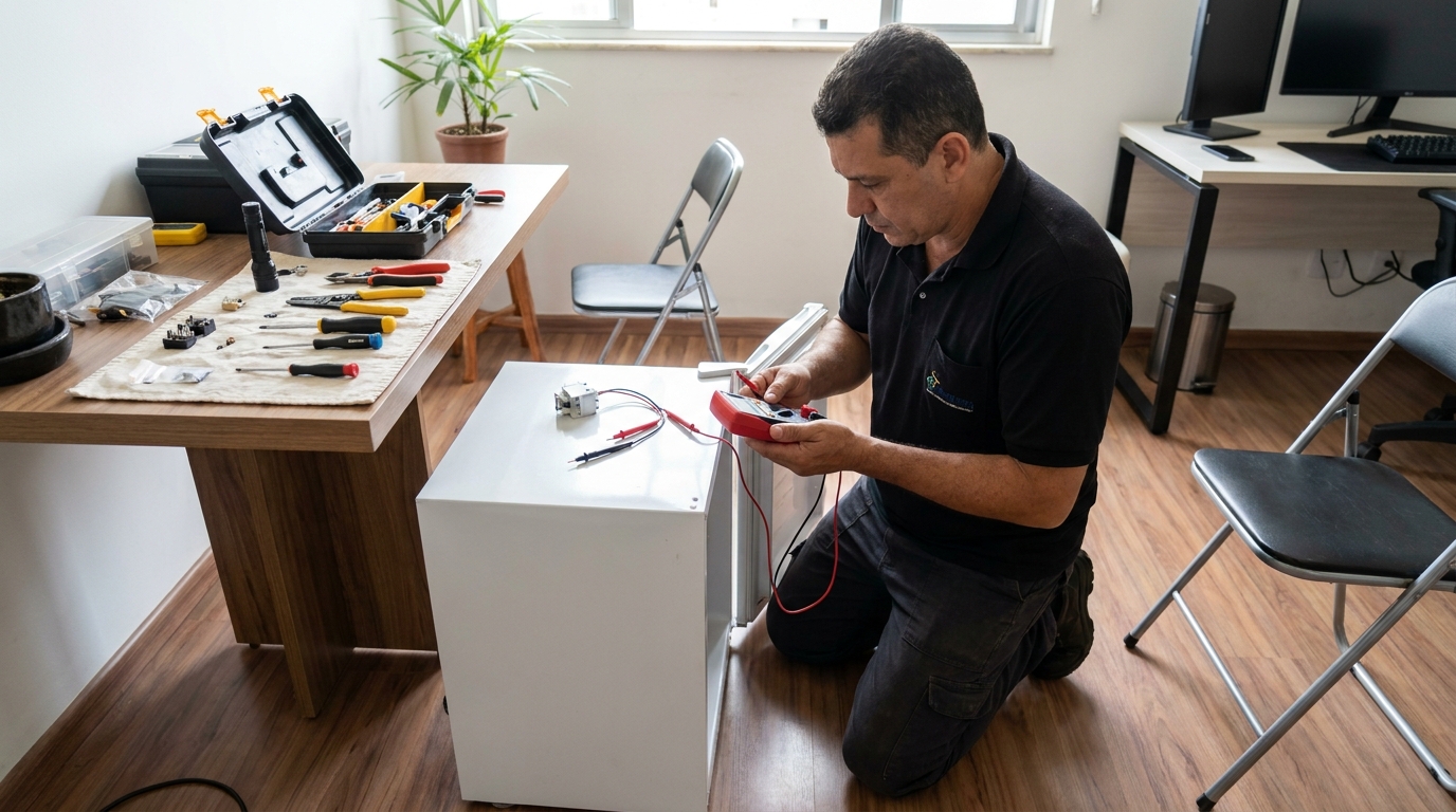 Diagnóstico em Frigobar Residencial em Brasília‑DF